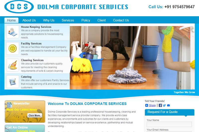 Dolma Corporate Services screenshot