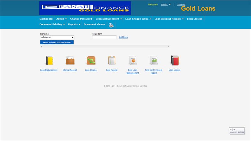 Gold Finn - Gold Loan Software screenshot